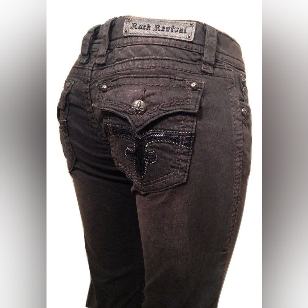 Rock Revival Grey Celine Skinny Jean